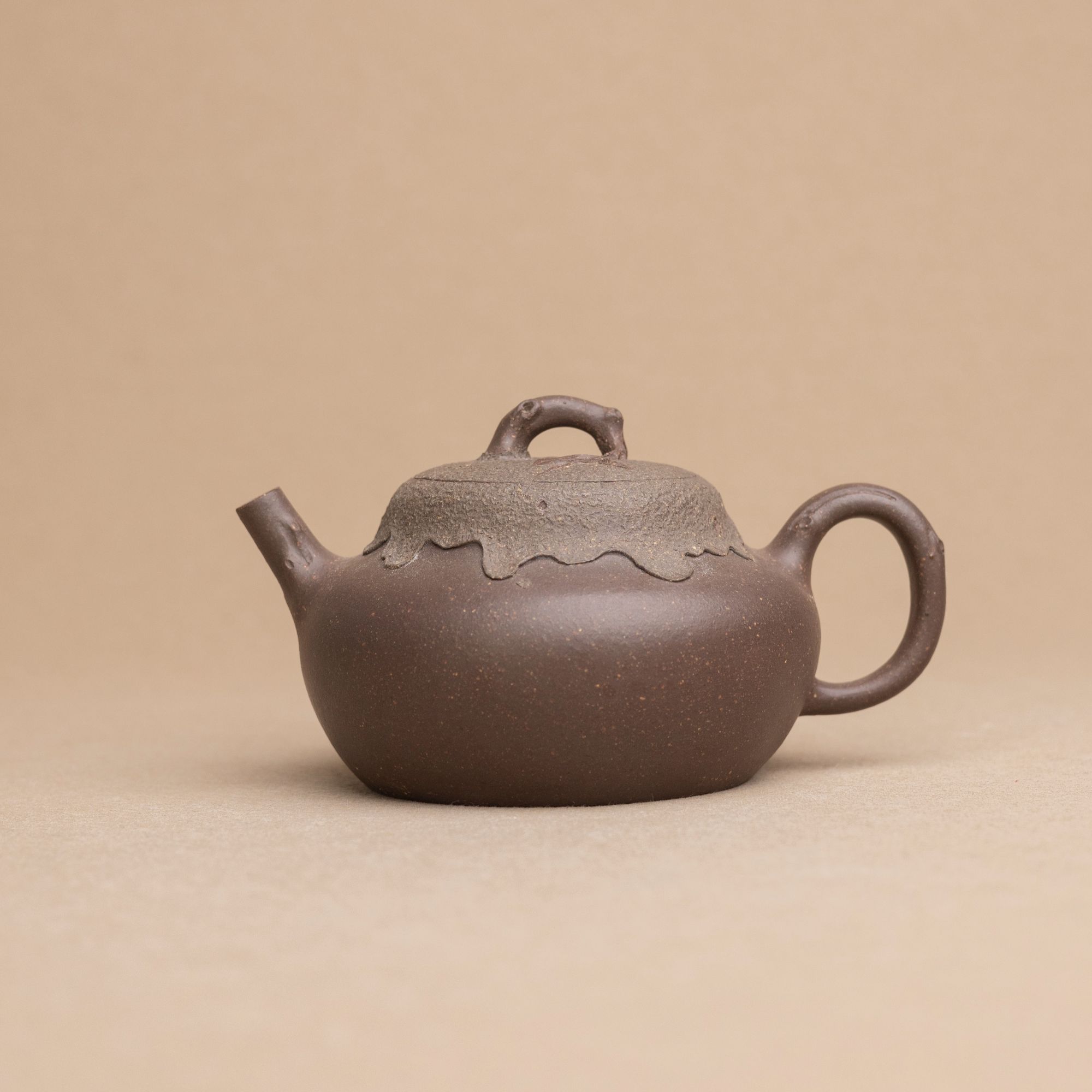 [茄瓜] 200cc 段泥 全手工小品紫砂壶