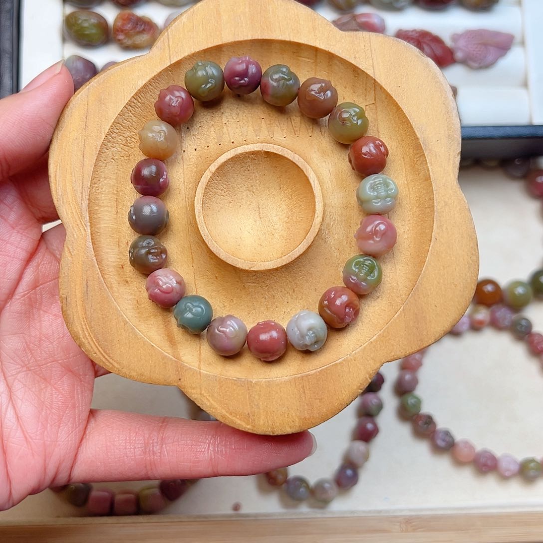 玛瑙/玉髓珠宝半成品未镶嵌