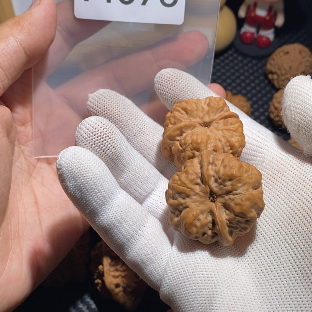 文玩核桃把件嘉*@蛤蟆头