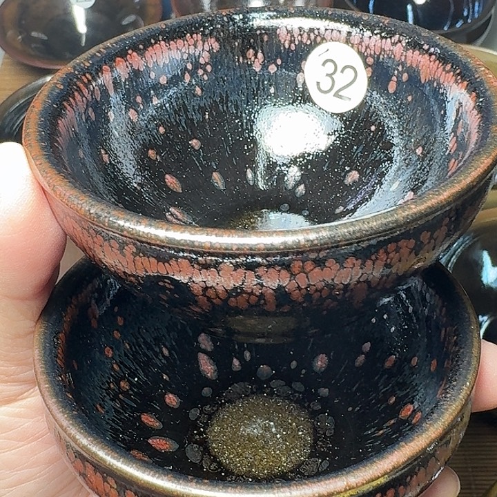 茶盏32 坚记茶盏摆件