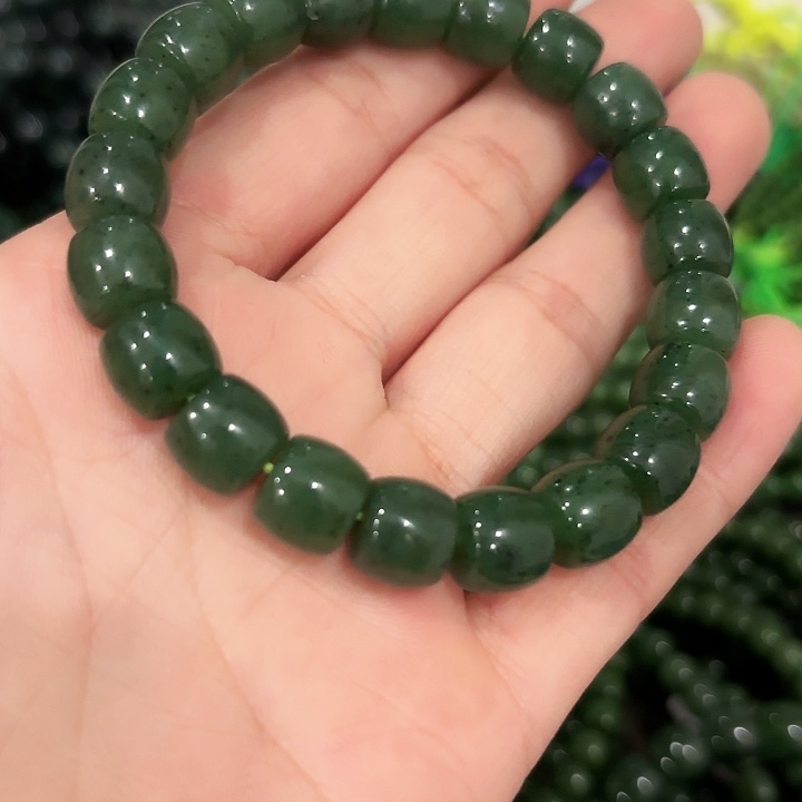 和田玉未镶嵌手链127