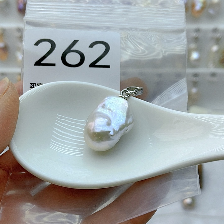 淡水珍珠颈饰银S925镶嵌