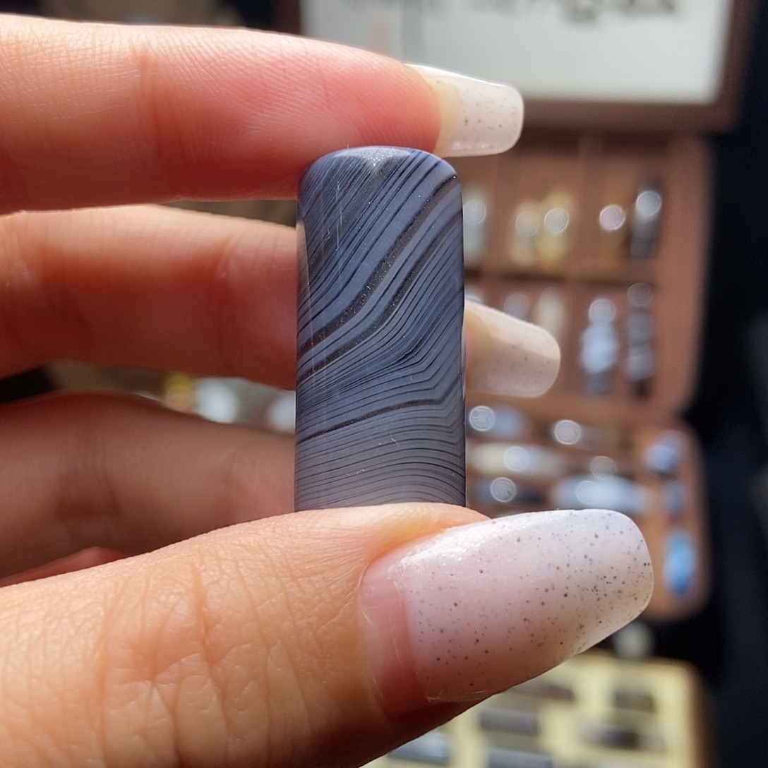 玛瑙/玉髓未镶嵌吊坠(赠链)