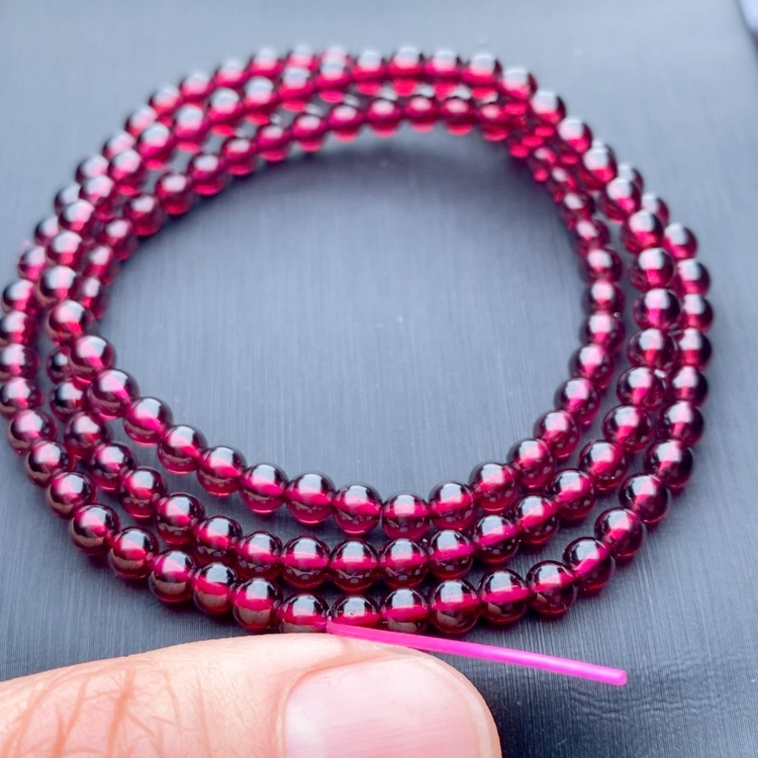 石榴石手链未镶嵌