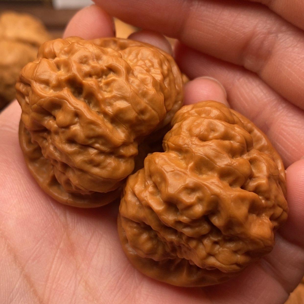 【闪购商品】文玩核桃把件李**_边39左右