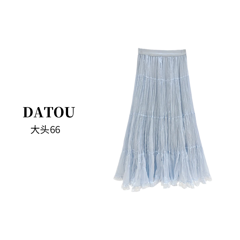 【一路生花】2025夏季时尚新款百搭休闲半身裙 8873