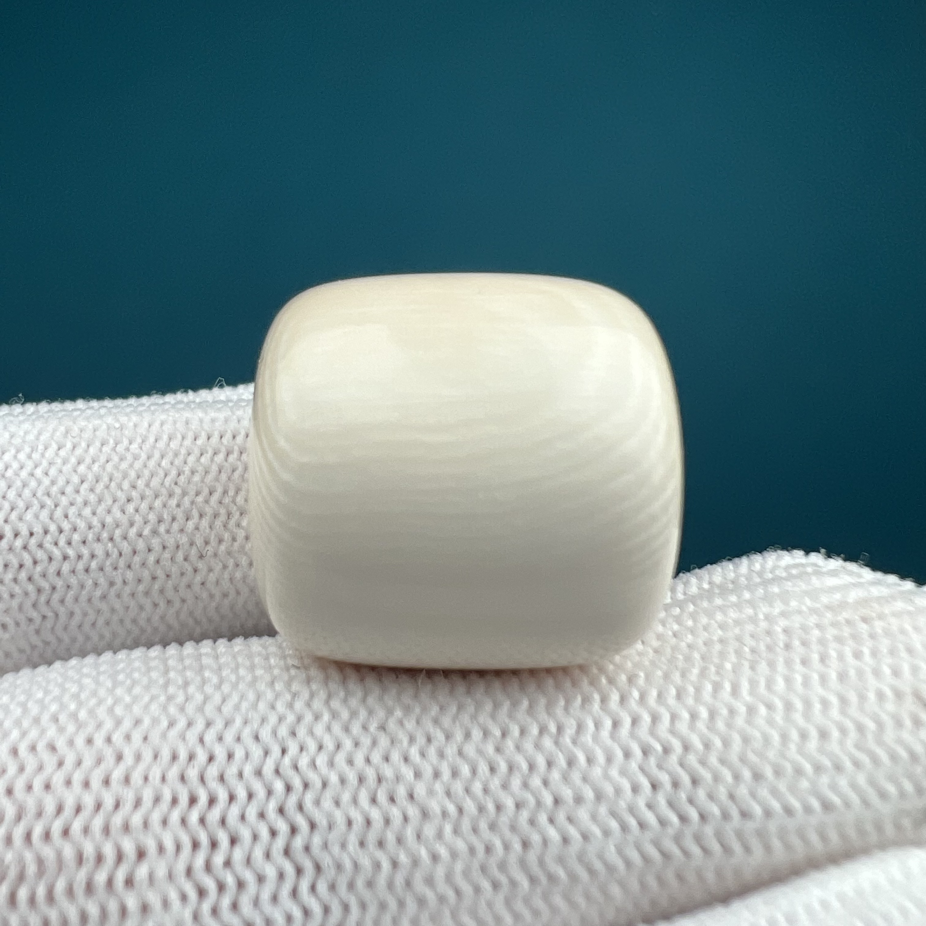 J9654天然猛犸牙 桶珠20*19.5mm一物一图 支持鉴定 假一罚十