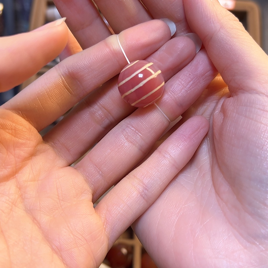 石英石纯铜裸珠儿