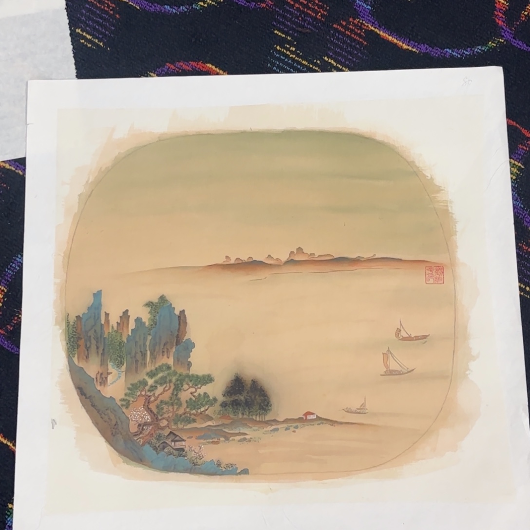 国画国画老师作品刘