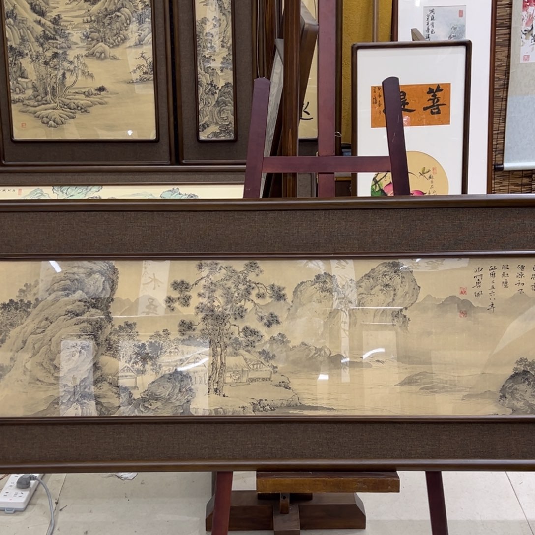 皇***号国画亲笔手绘作品