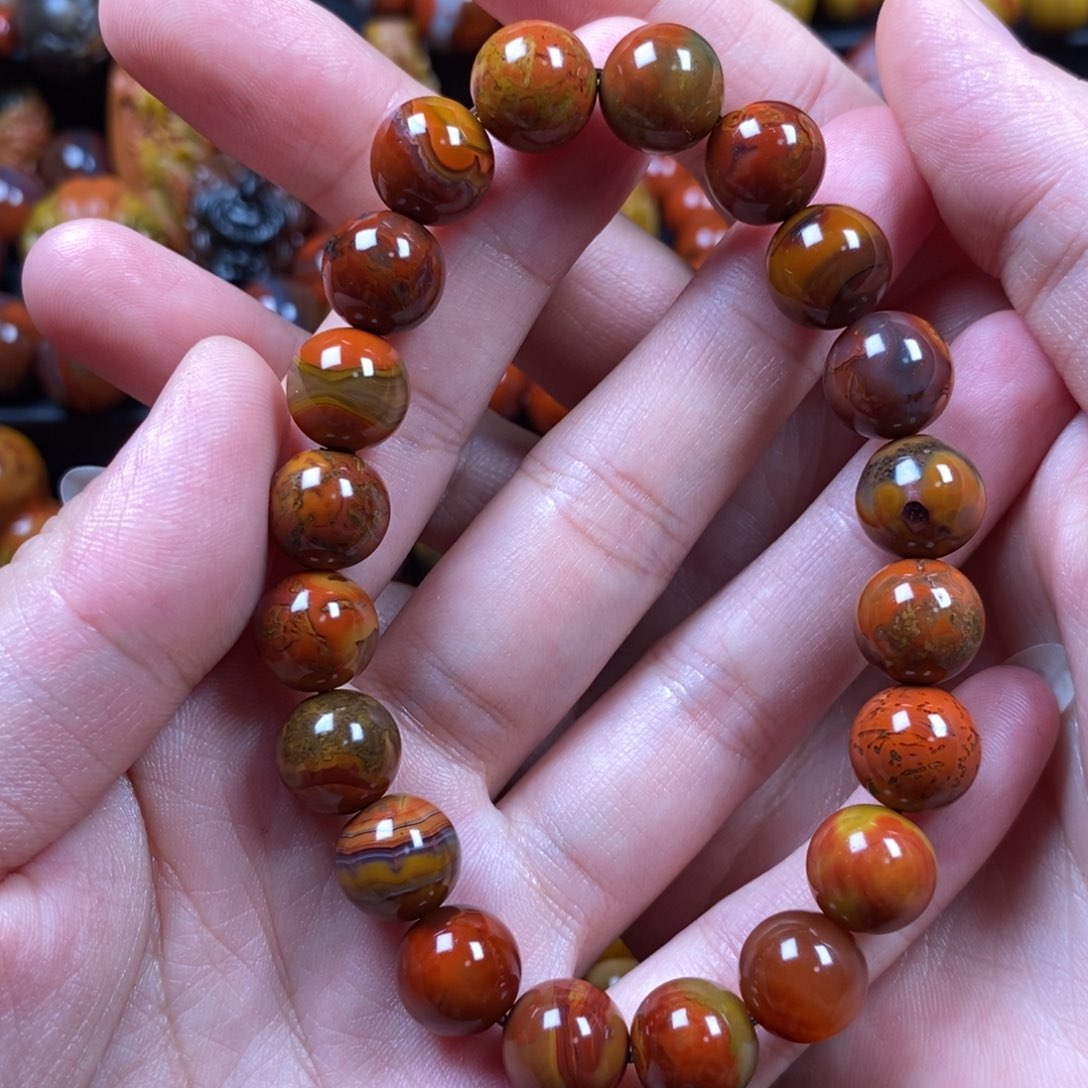 玛瑙/玉髓手串未镶嵌