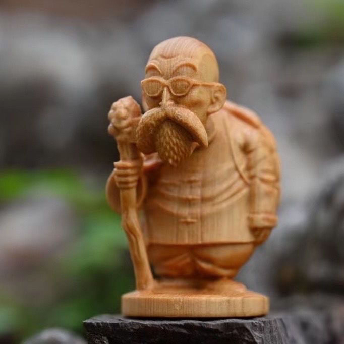 崖柏木雕刻创意龟仙人乌龟手把件家居手办动漫人物汽车崖柏手把件
