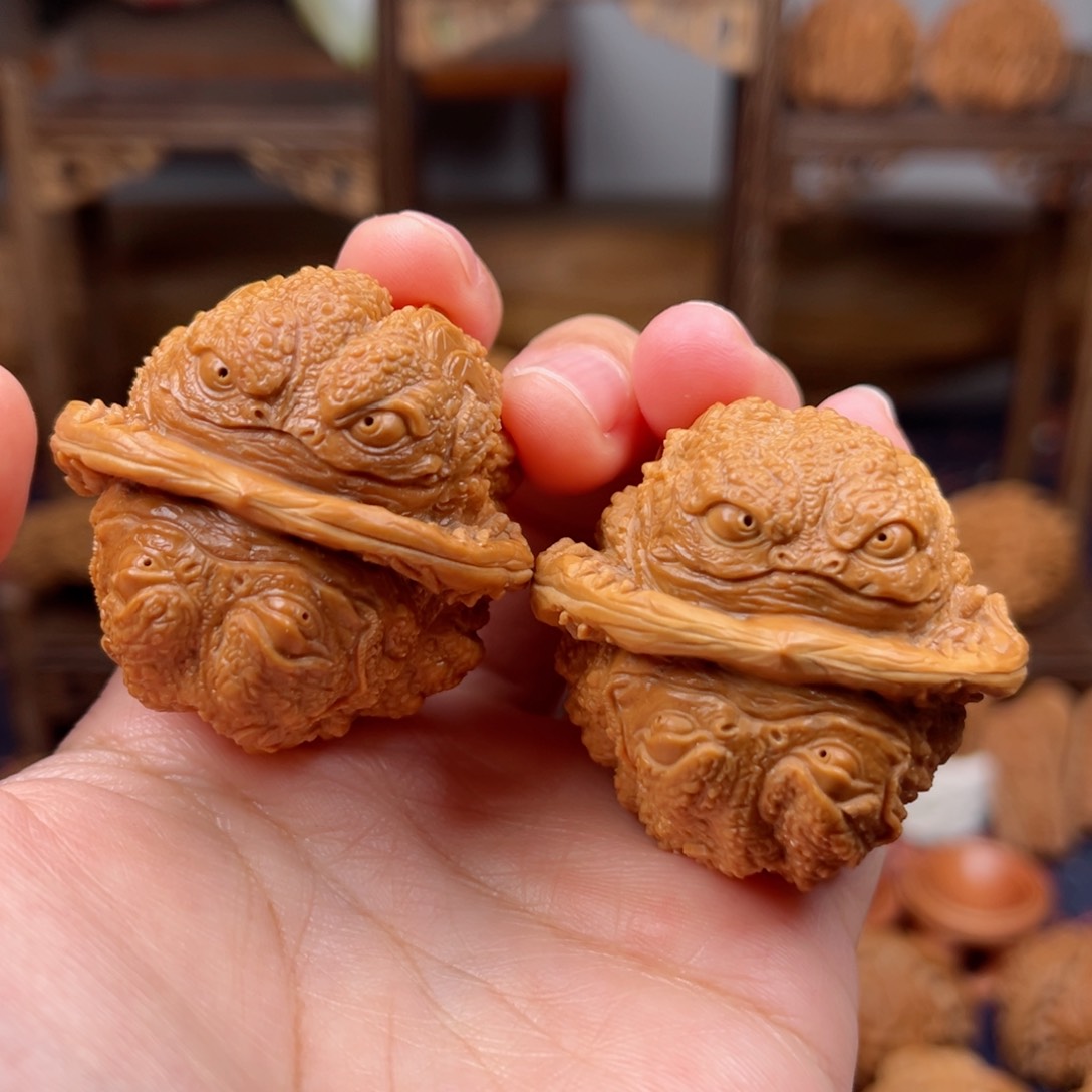 核桃把件麟*42左右尺寸