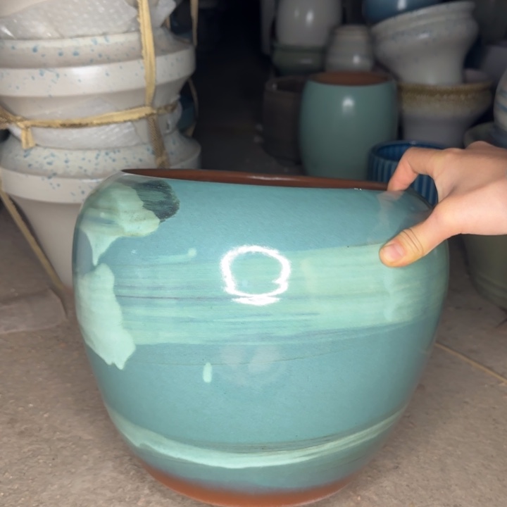 瑕疵花盆处理啦口22高25