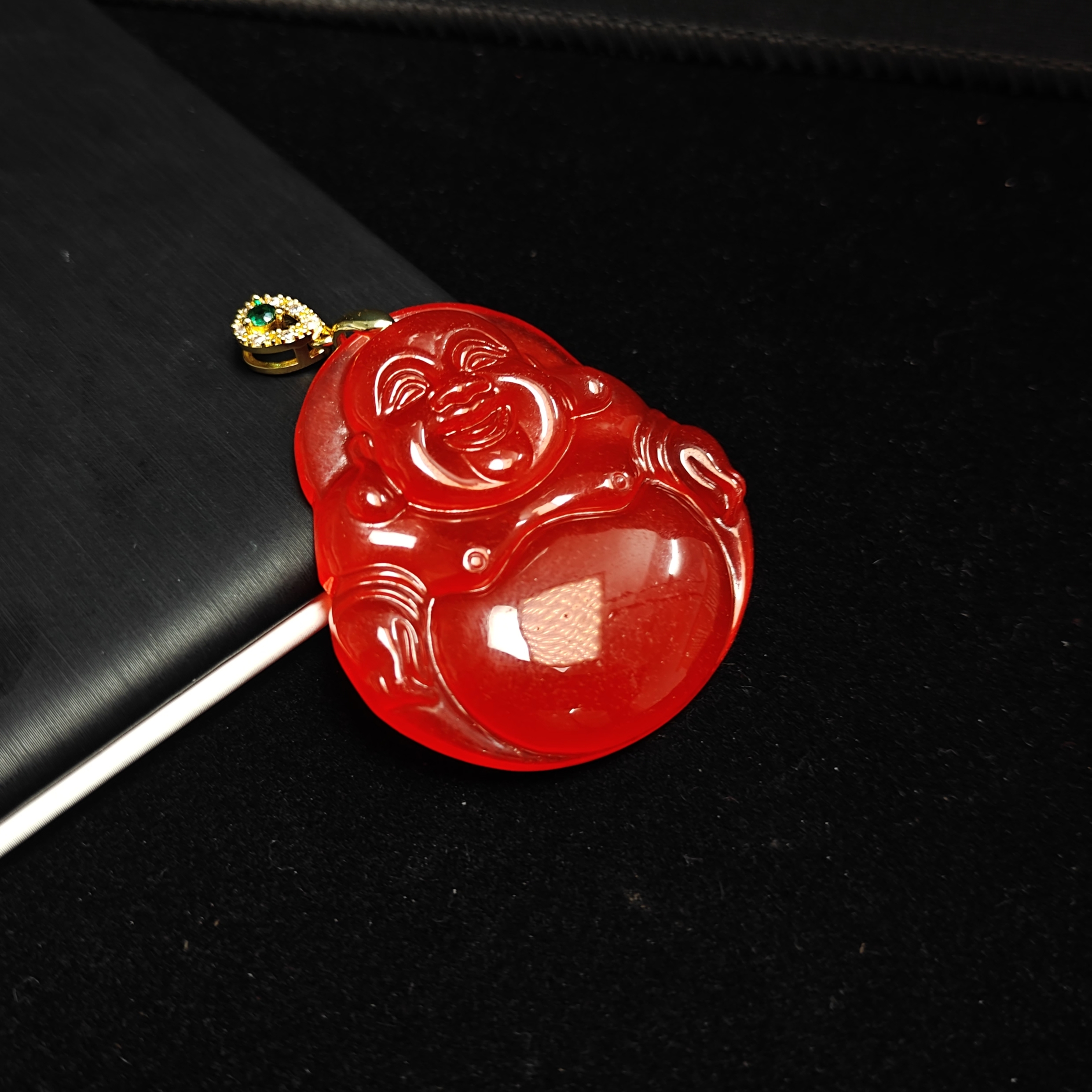 [停业清货]西藏雪域红景天佛公吊坠-赠链-109-多样性发一