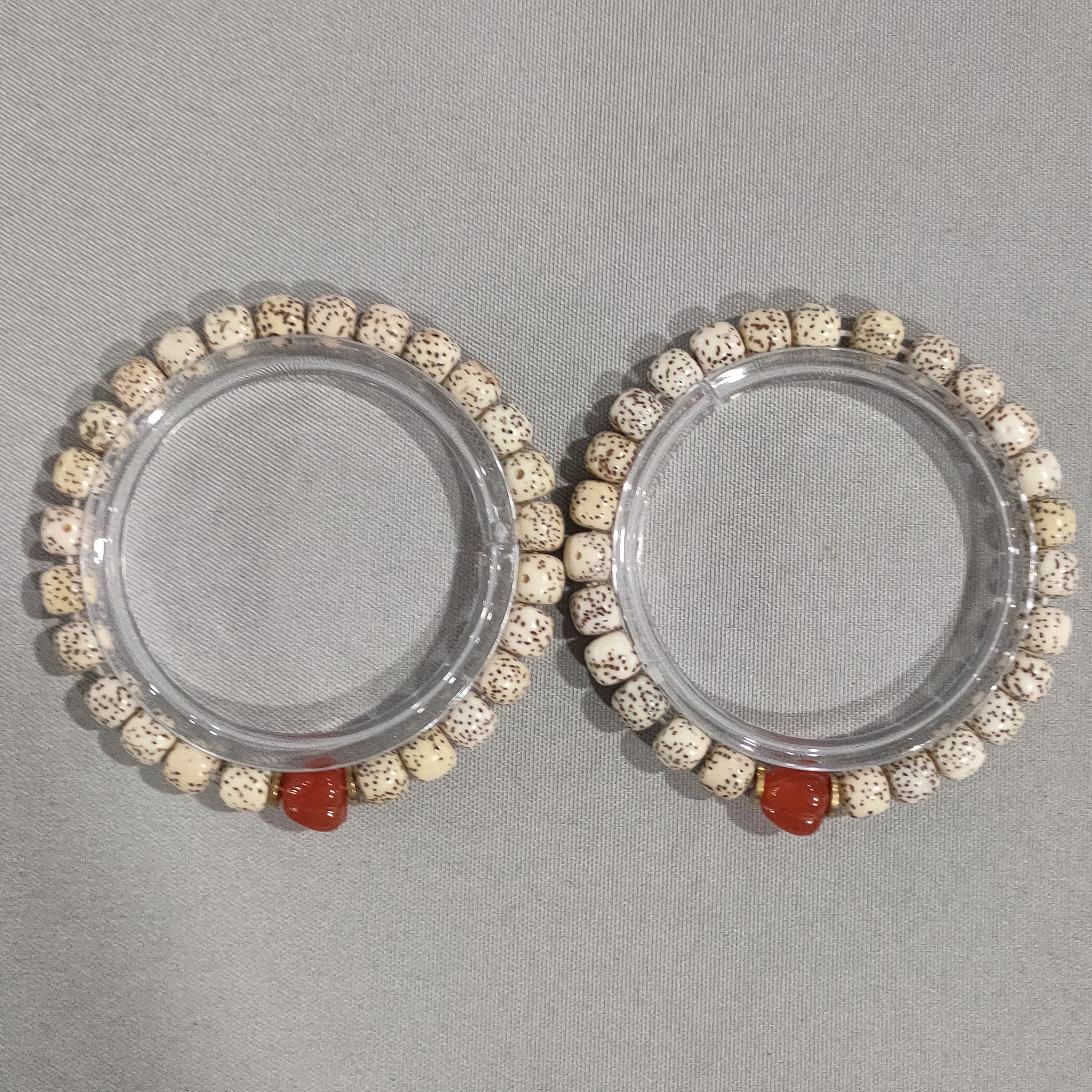 A518 原生态星月菩提 卡8*7 带配珠 老型珠单圈手串 多样性发其一