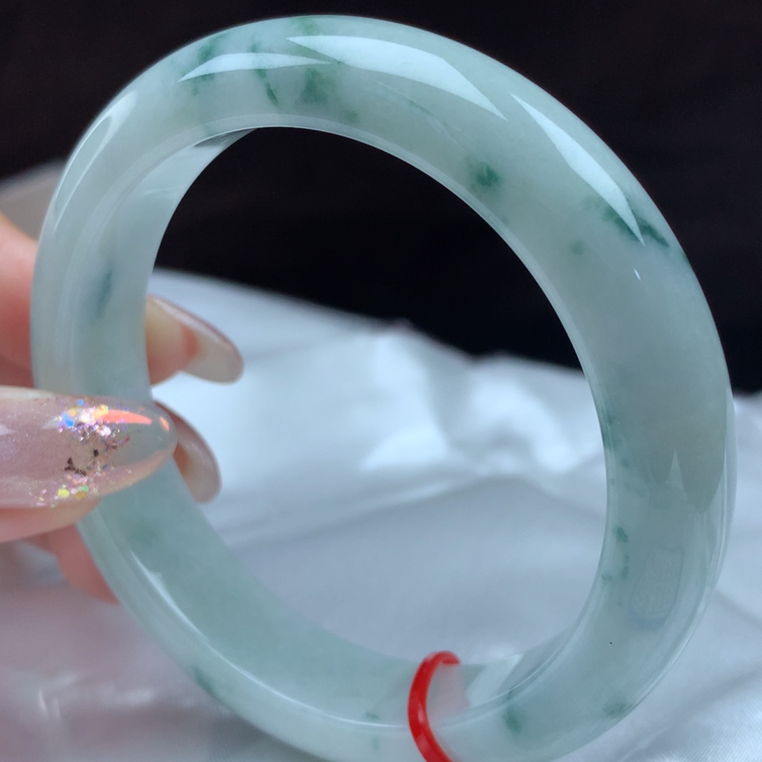 翡翠未镶嵌手镯79051、