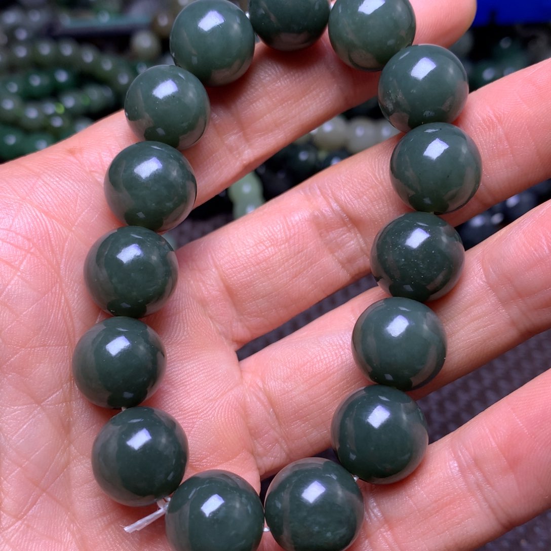 未镶嵌手串和田玉