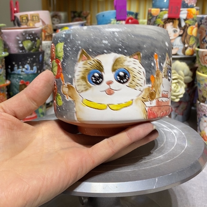 景德镇艺术手绘作品