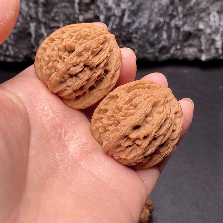 吊坠文玩核桃40虎头核桃原装