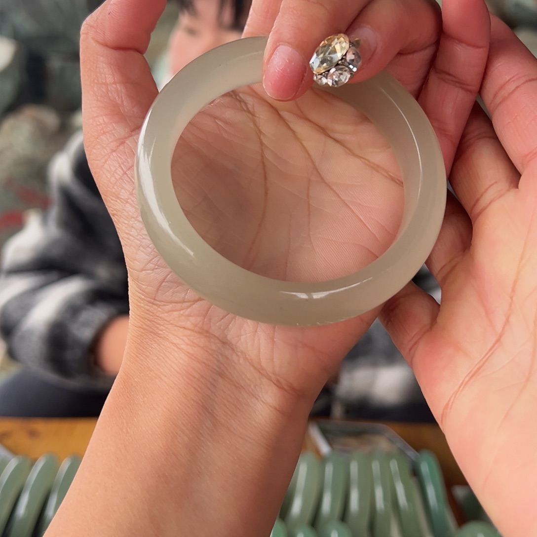 绿东陵冰晴水手镯