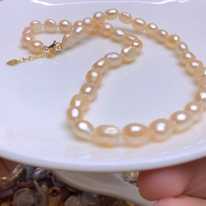 淡水珍珠未镶嵌颈饰135