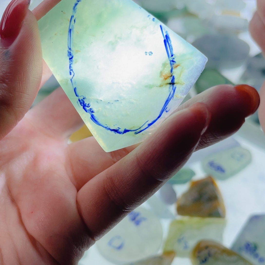 定制翡翠未镶嵌包工