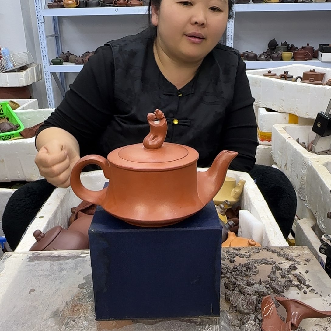 紫砂茶壶宜兴紫砂壶瑕疵处理
