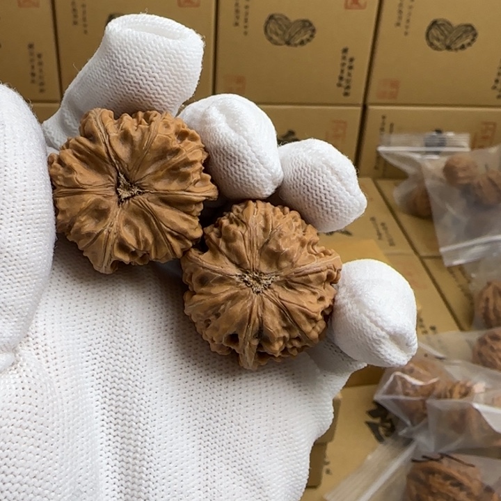 文玩核桃吊坠L****陳简单包装玉龙三棱