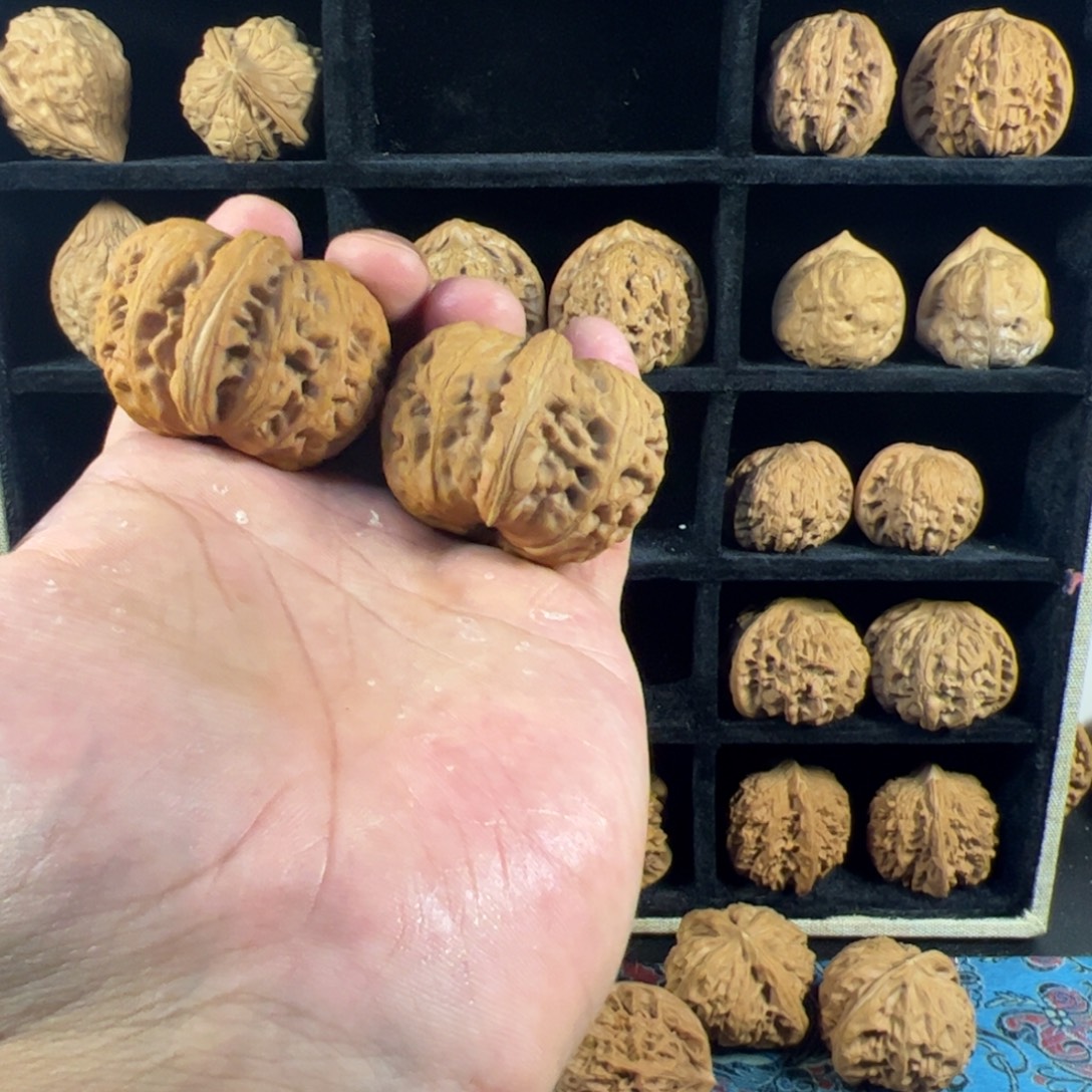 R***~桃核吊坠平谷元宝45尺寸