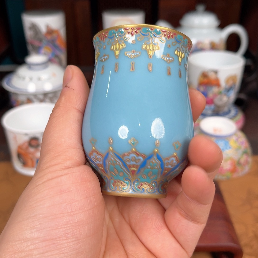 杯景德镇瓷器全手工制作