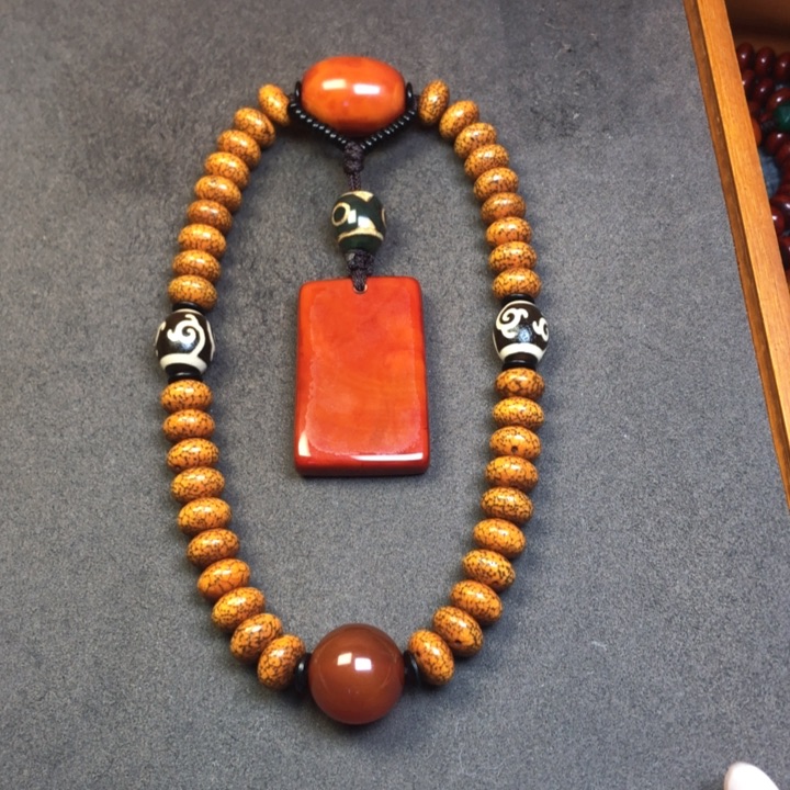 星月菩提吊坠星月