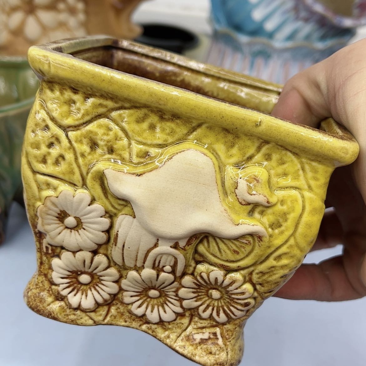 【闪购商品】陶瓷多肉绿植陶瓷花盆