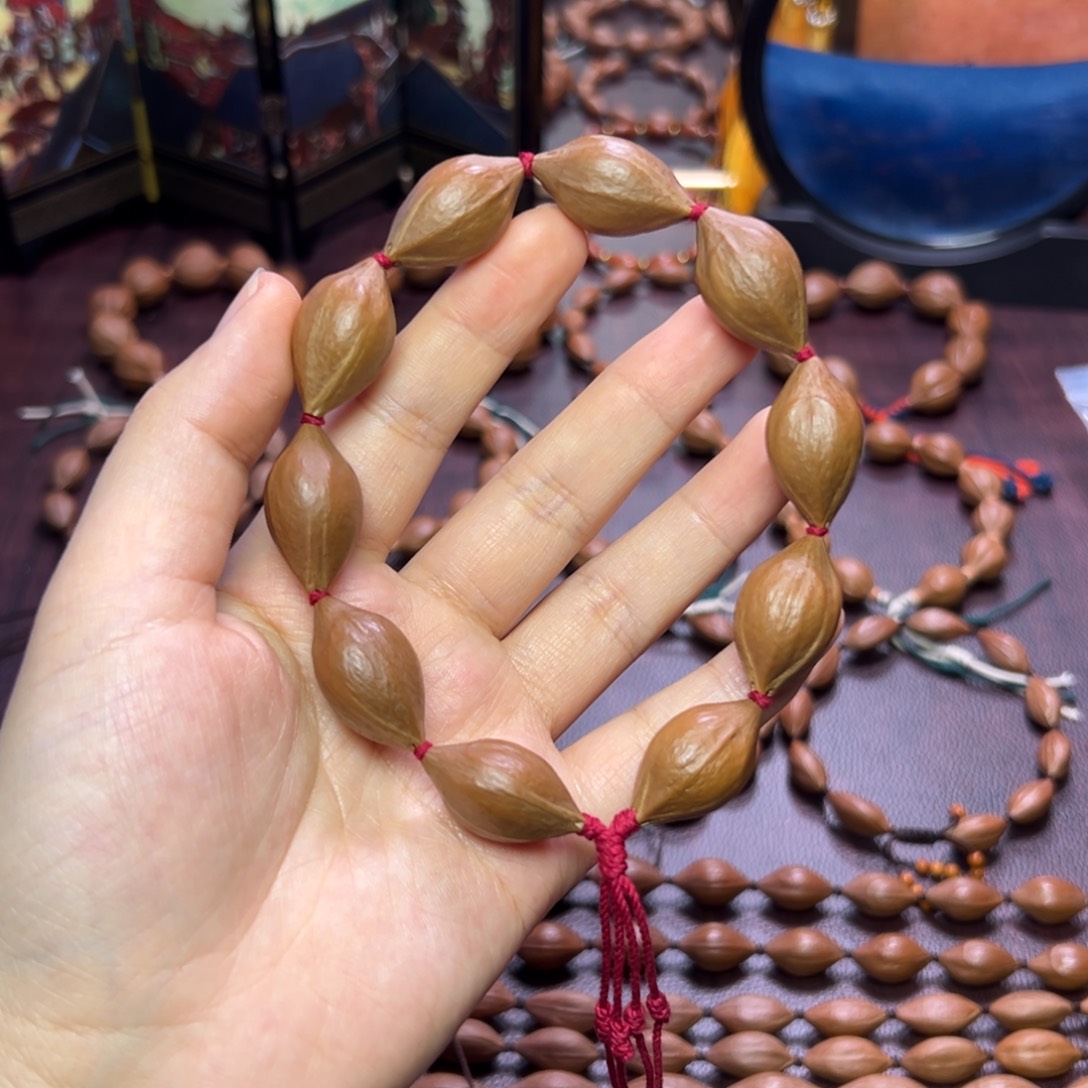 橄榄核手串/手链油 胖圆 1.5 2.7左右