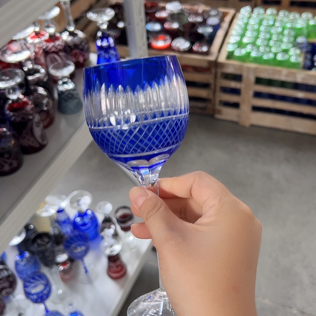 手柄款水晶玻璃如图一个