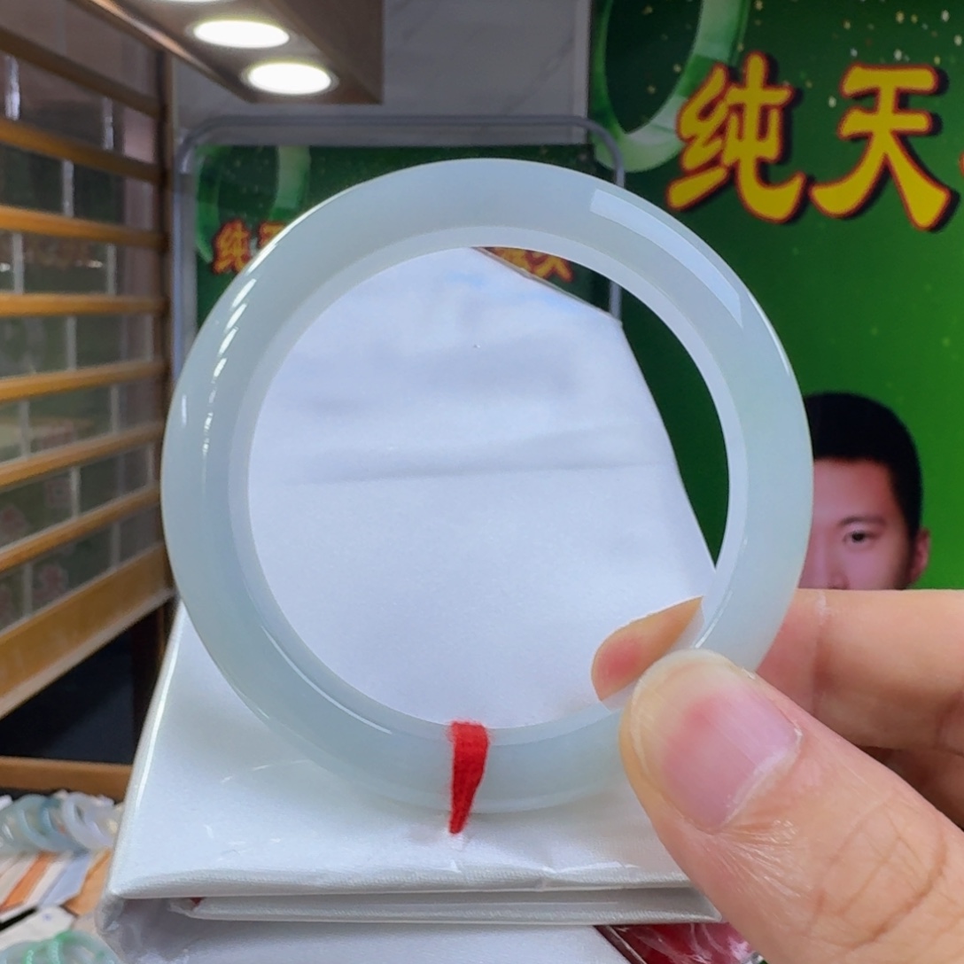 翡翠手镯未镶嵌纯天然缅甸翡翠a货