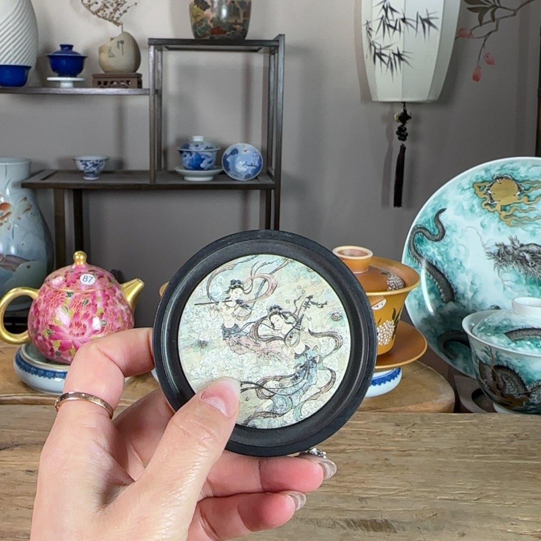 杯景德镇陶瓷柴烧多人