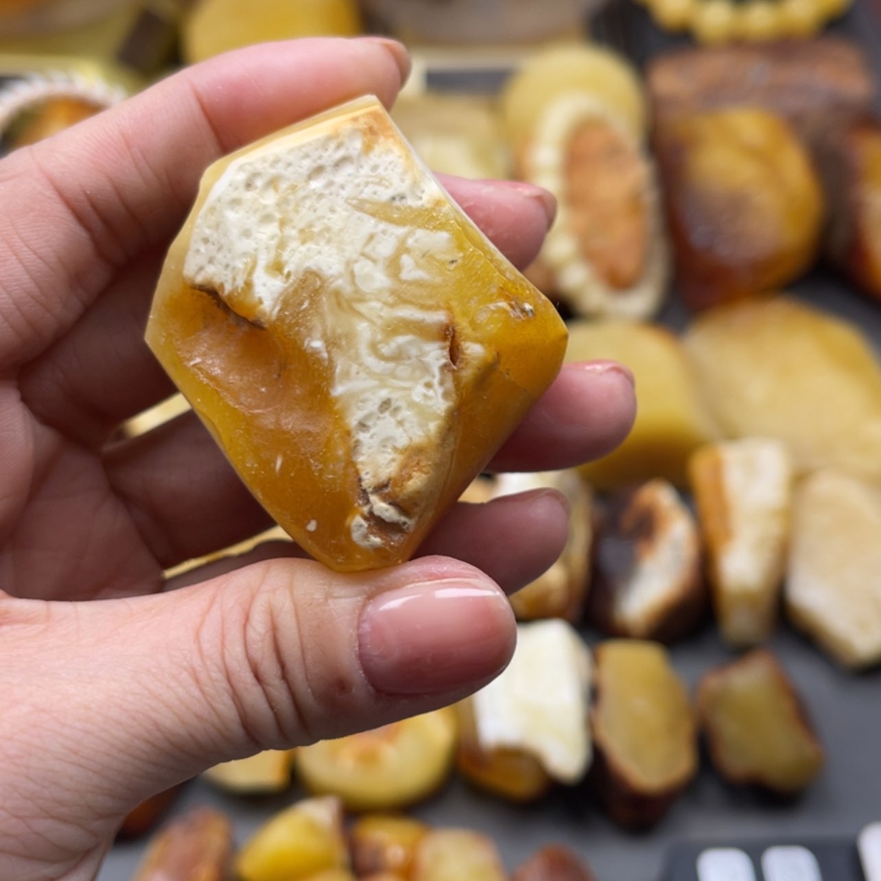 【闪购商品】未镶嵌定制琥珀天然琥珀蜜蜡原石