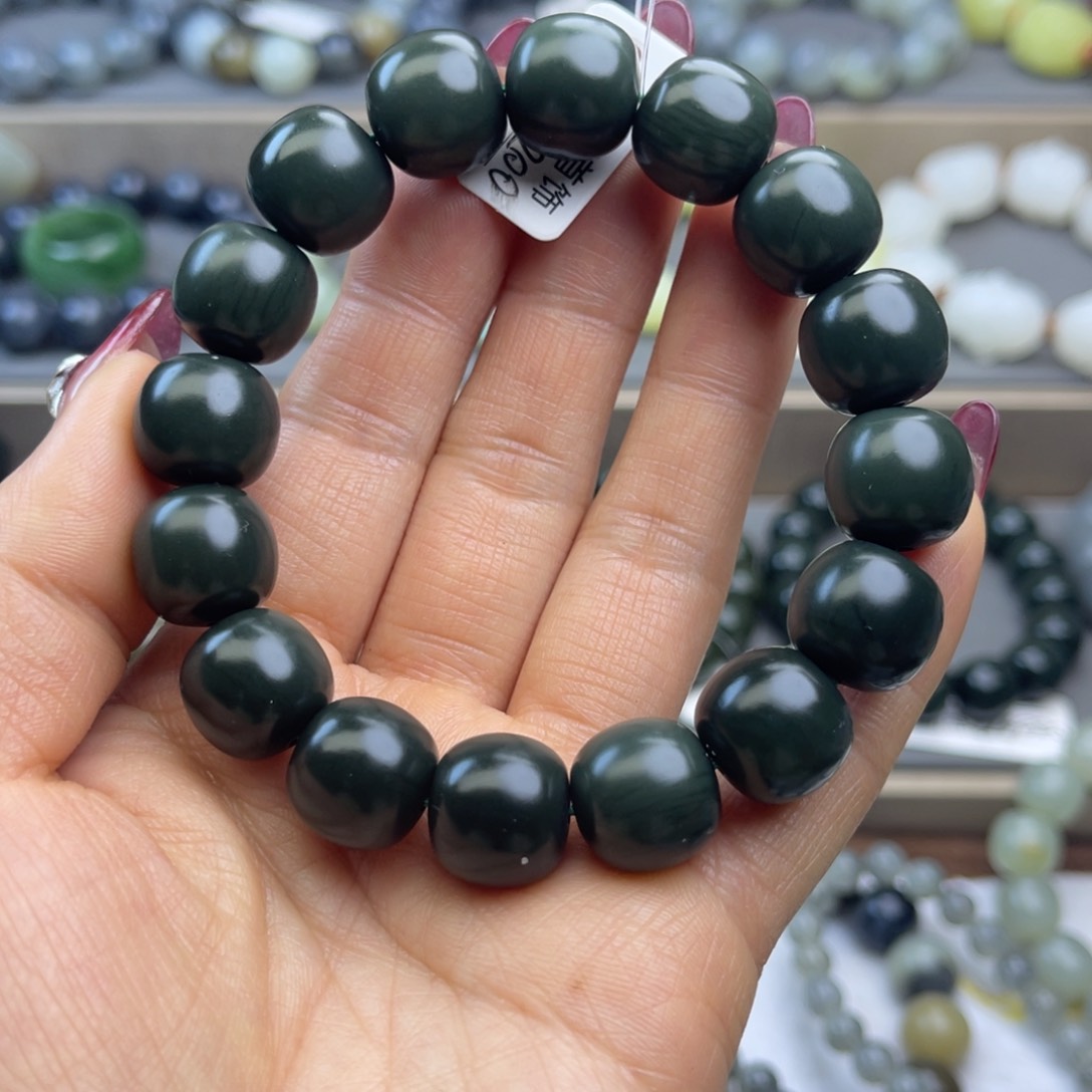 和田玉手链未镶嵌