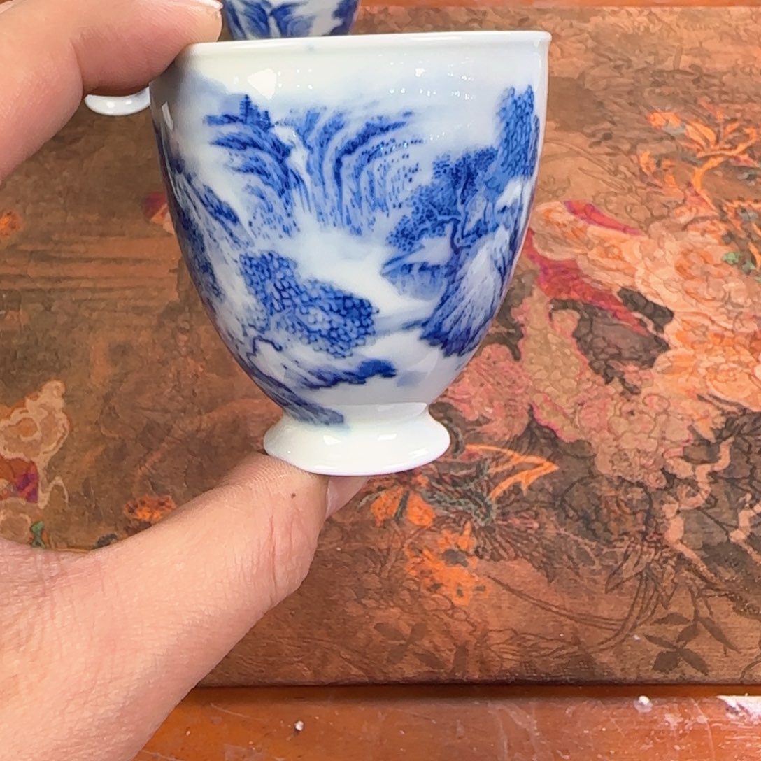 杯子景德镇手工手绘