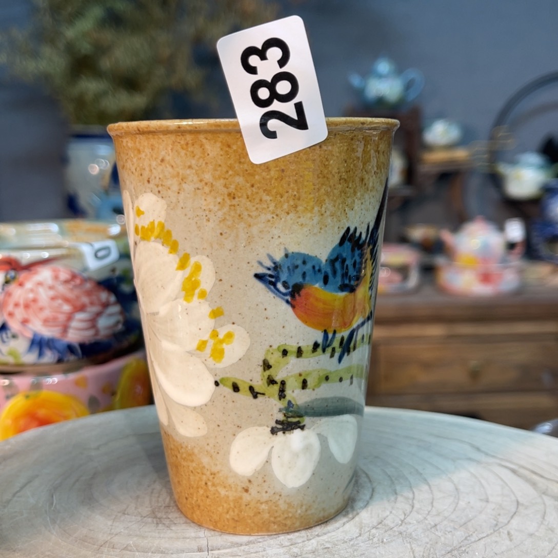 杯素浅陶瓷手工手绘