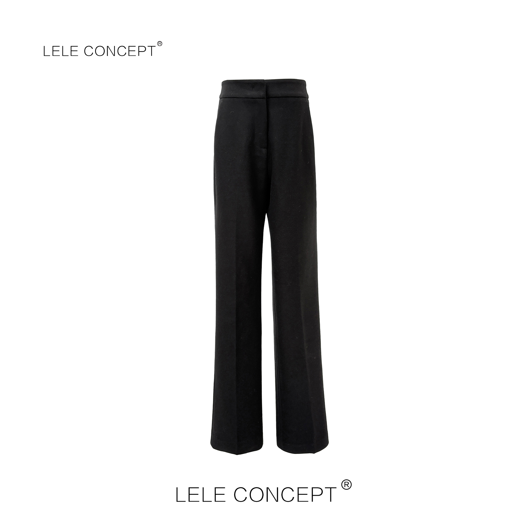 LELE CONCEPT｜「如一」都市时尚舒适显瘦春款直筒裤K0308