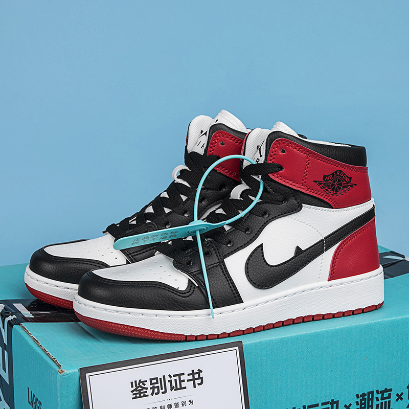 莆田aj男鞋空军一号板鞋男女情侣鞋子潮鞋百搭高帮休闲鞋男运动鞋