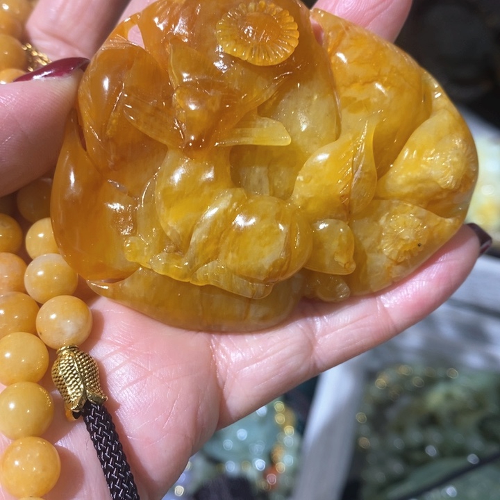 岫玉毛衣链未镶嵌