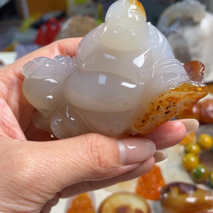 玛瑙/玉髓未镶嵌吊坠(不含链)
