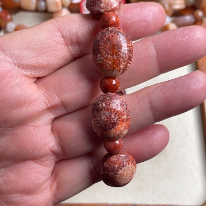 合金珠宝奇石硅化玉007