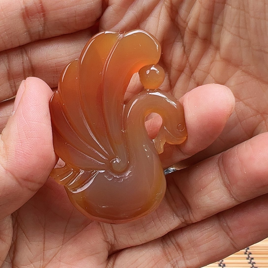 未镶嵌玛瑙/玉髓珠宝半成品