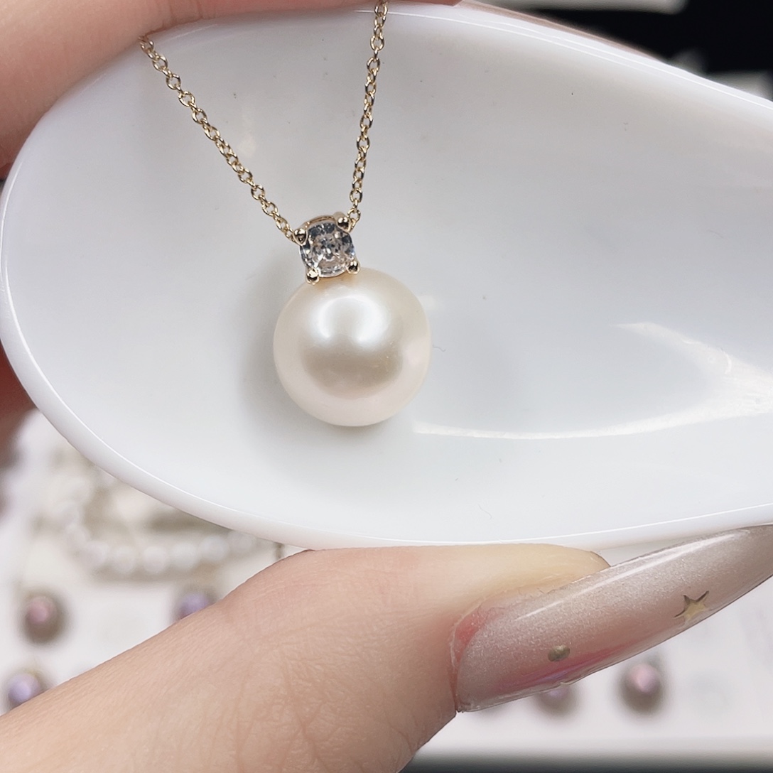 吊坠(赠链)淡水珍珠合金