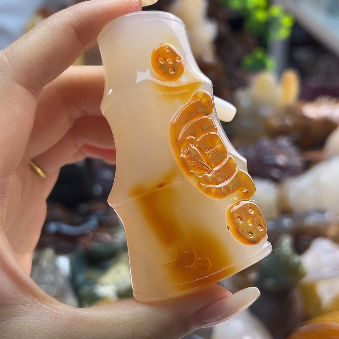 玛瑙/玉髓未镶嵌颈饰