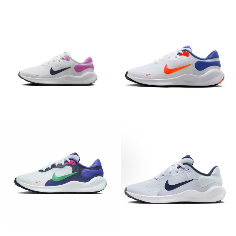 Nike REVOLUTION 7舒适运动 耐磨透气低帮儿童跑步鞋男女同款合集